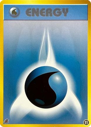 Basic Water Energy - 11 (11) - Intro Pack Neo Totodile