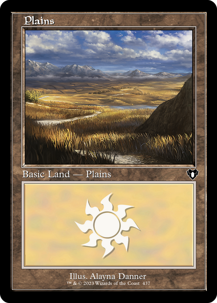 Plains (CMM-437) - Commander Masters Foil