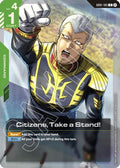 Citizens, Take a Stand! (GD01-105) - Edition Beta Holofoil