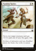 Tandem Tactics (BBD-112) - Battlebond Foil