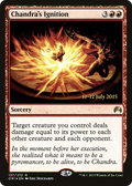 Chandra's Ignition (PRE-137S) - Magic Origins Promos Foil