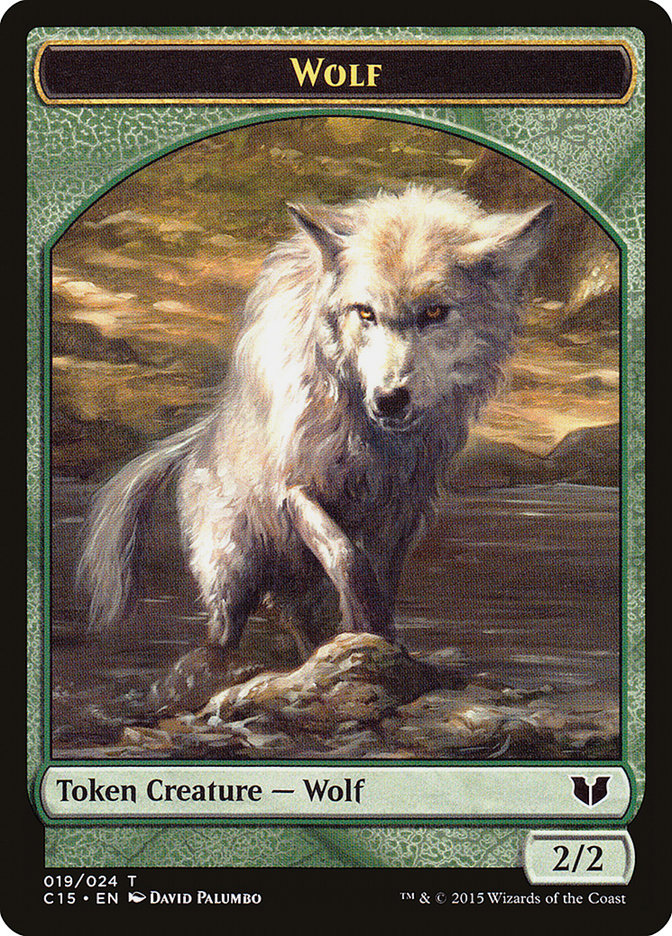 Wolf (C15-019) - Commander 2015 Tokens