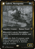Ludevic, Necrogenius // Olag, Ludevic's Hubris (DBL-233) - Innistrad: Double Feature: (Double Faced Transform) Foil