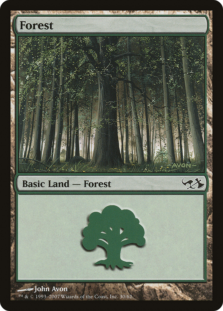Forest (EVG-030) - Duel Decks: Elves vs. Goblins
