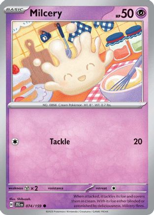 Milcery 074/159 - SV09 Journey Together Reverse Holofoil