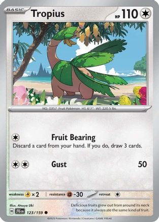 Tropius 123/159 - SV09 Journey Together