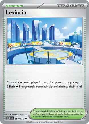 Levincia 150/159 - SV09 Journey Together Reverse Holofoil