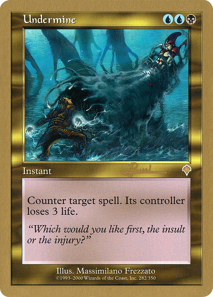 Undermine (WCD-AR282) - World Championship Decks 2001