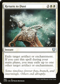 Return to Dust (CMR-383) - Commander Legends