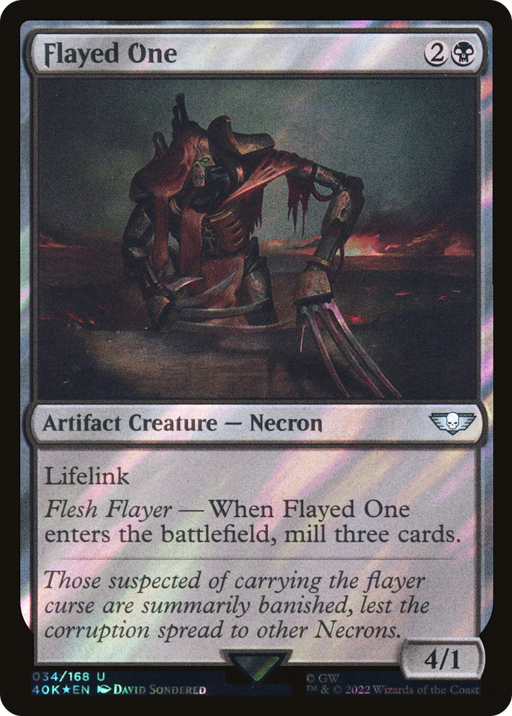 Flayed One (40K-34★) - Warhammer 40,000 Commander Foil