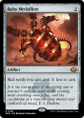 Ruby Medallion (MH3-295) - Modern Horizons 3 Foil