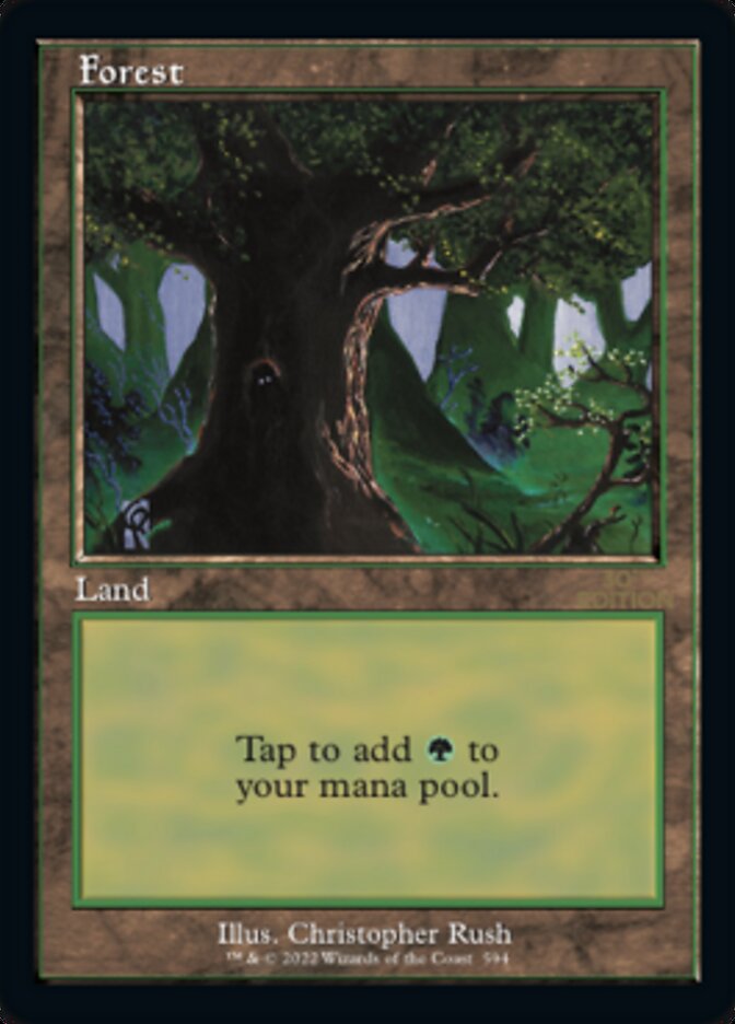 Forest (594) (Retro Frame) (30A-594) - 30th Anniversary Edition