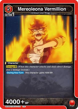 Mereoleona Vermillion (UE08ST/BCV-1-101) - UE08ST Black Clover Starter Deck