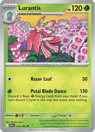 Lurantis 014 - SV10 Destined Rivals Reverse Holofoil