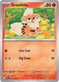 Growlithe 027 - SV10 Destined Rivals
