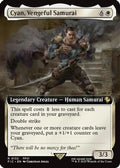 Cyan, Vengeful Samurai (Extended Art) (FIC-132) - Commander: FINAL FANTASY