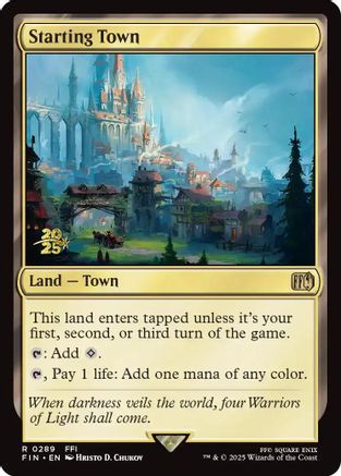 Starting Town (PRE-289) - Prerelease Cards Foil
