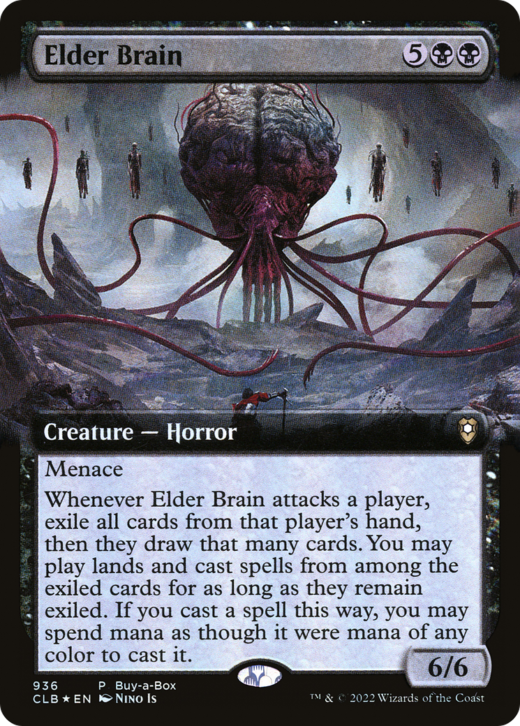 Elder Brain (BABP-936) - Commander Legends: Battle for Baldur's Gate: (Extended Art) Foil
