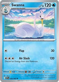 Swanna 026/086 - SV White Flare Reverse Holofoil