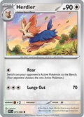 Herdier 075/086 - SV White Flare Reverse Holofoil