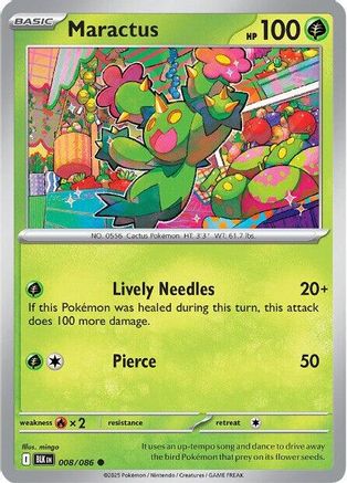 Maractus 008/086 - SV Black Bolt