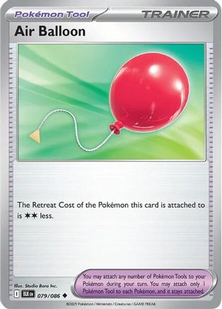 Air Balloon 079 - SV Black Bolt Reverse Holofoil