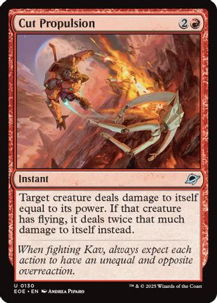 Cut Propulsion (EOE-130) - Edge of Eternities Foil