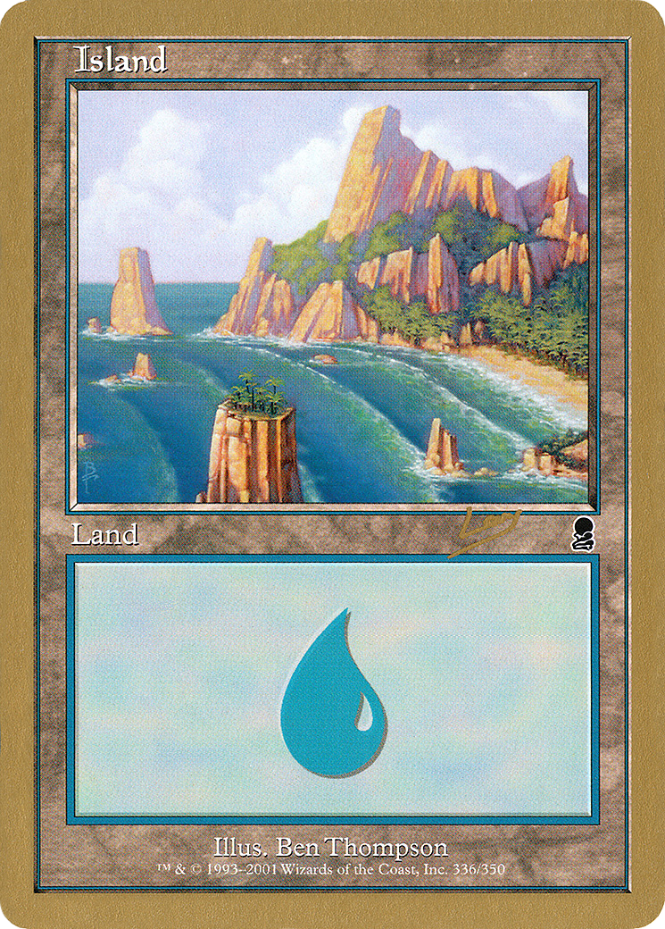 Island (WCD-RL336B) - World Championship Decks 2002