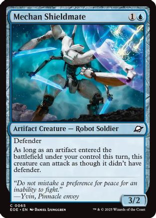 Mechan Shieldmate (EOE-065) - Edge of Eternities