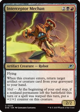 Interceptor Mechan (EOE-220) - Edge of Eternities