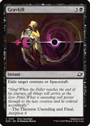 Gravkill (EOE-103) - Edge of Eternities Foil