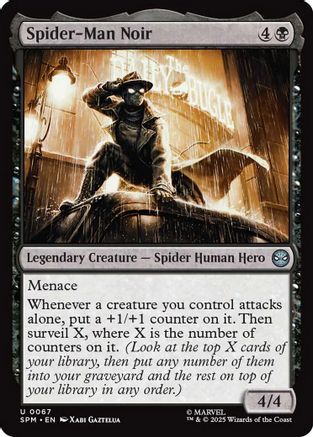 Spider-Man Noir (SPM-067) - Marvel's Spider-Man