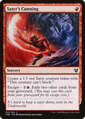 Satyr's Cunning (THB-152) - Theros Beyond Death Foil