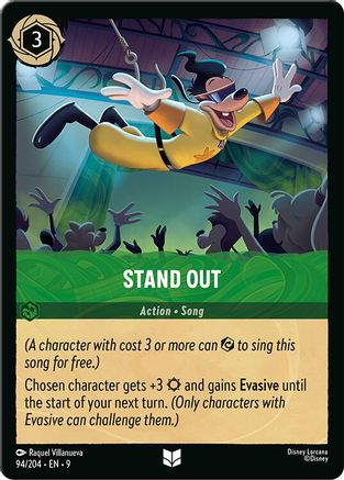 Stand Out (94/204) - Fabled Cold Foil