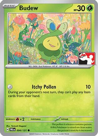 Budew 004 - Prize Pack Series Cards Holofoil