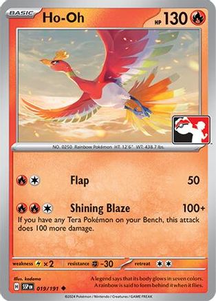 Ho-Oh 019 - Prize Pack Series Cards