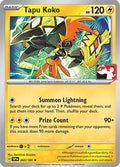 Tapu Koko 065 - Prize Pack Series Cards