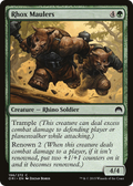 Rhox Maulers (ORI-196) - Magic Origins Foil