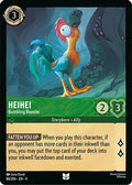 Heihei - Bumbling Rooster (86/204) - Fabled Cold Foil