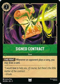 Signed Contract (101/204) - Fabled Cold Foil