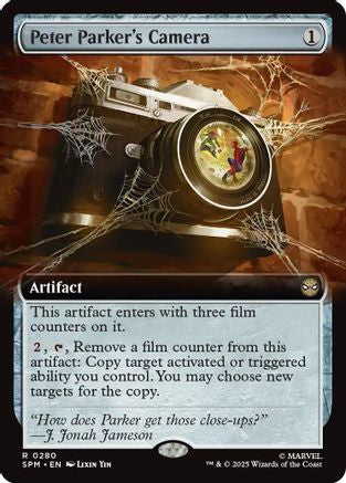 Peter Parker's Camera (Extended Art) (SPM-280) - Marvel's Spider-Man Foil