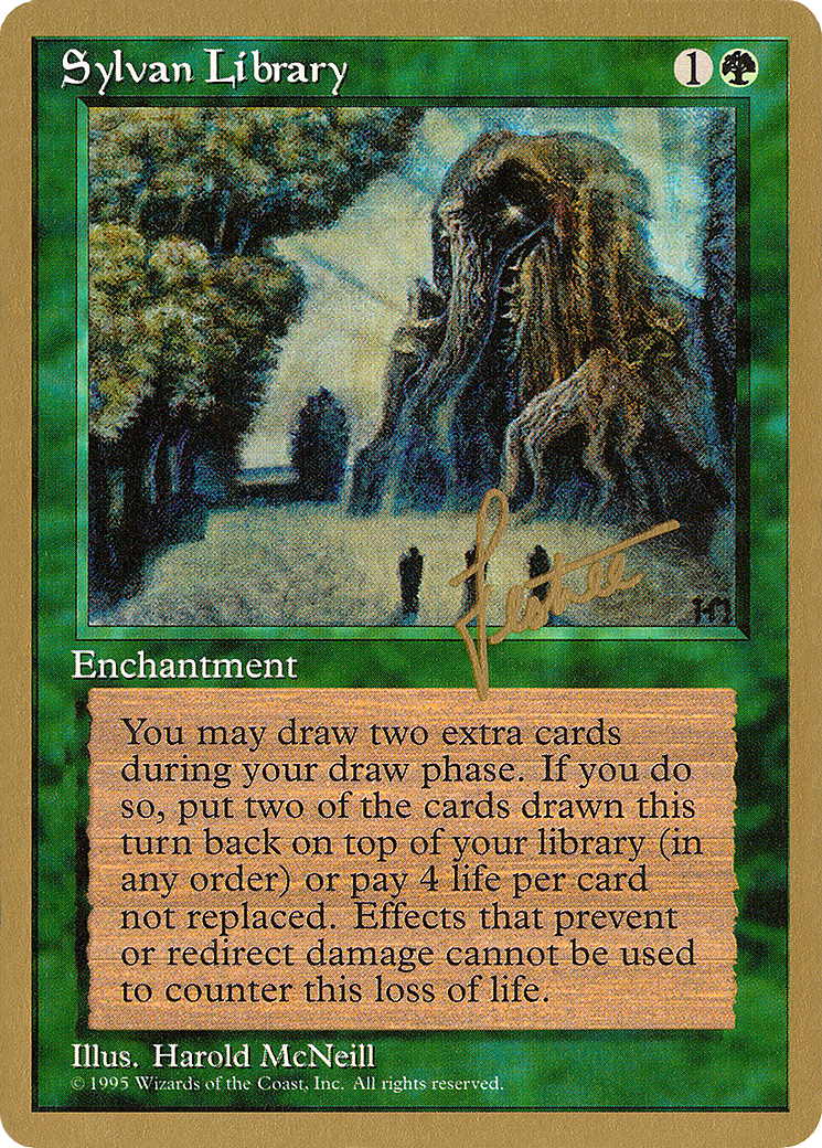 Sylvan Library (WCD-BL273) - Pro Tour Collector Set