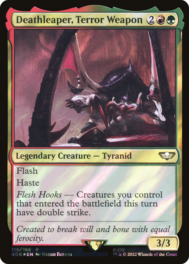 Deathleaper, Terror Weapon (40K-115★) - Warhammer 40,000 Commander Foil