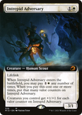 Intrepid Adversary (MID-329) - Innistrad: Midnight Hunt: (Extended Art)