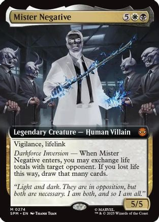 Mister Negative (Extended Art) (SPM-274) - Marvel's Spider-Man