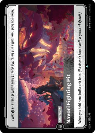 Navori Fighting Pit (283/298) - Origins