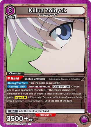 Killua Zoldyck (059) (UEX04BT/HTR-2-059) - UEX04BT HUNTER X HUNTER Vol2 Foil