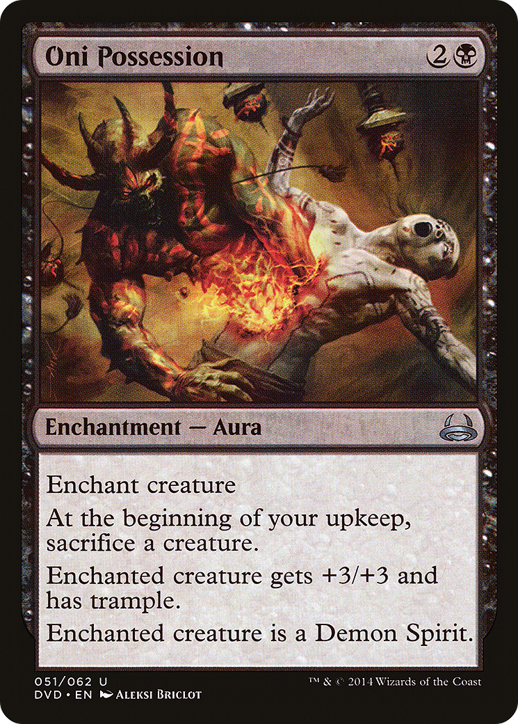 Oni Possession (DD3-051) - Duel Decks Anthology: Divine vs. Demonic