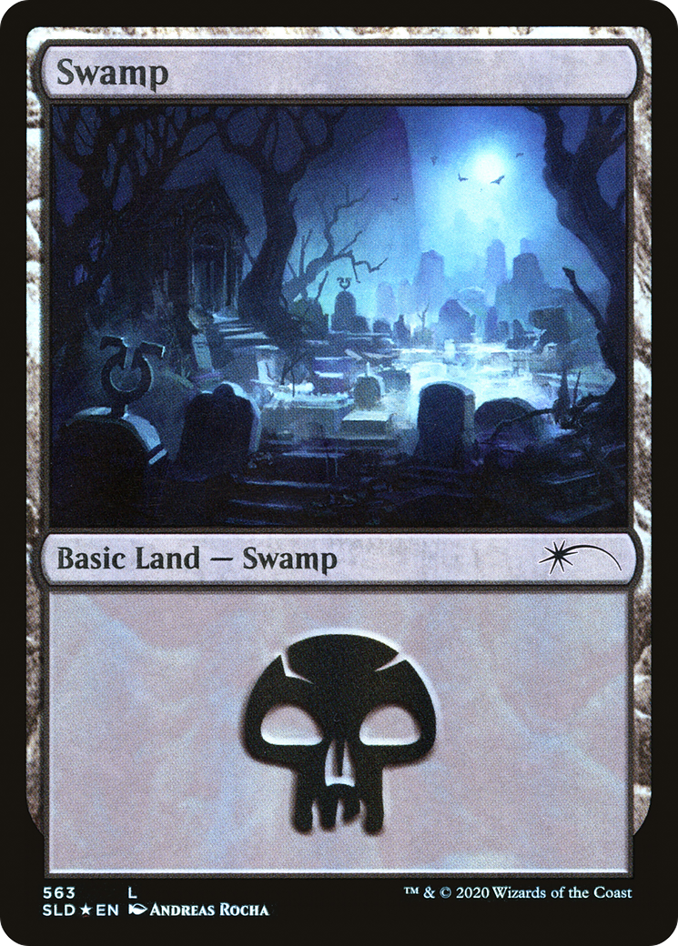 Swamp (SLD-563) - Secret Lair Drop Foil
