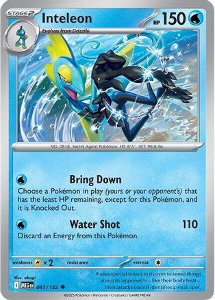 Inteleon 041/132 - ME01 Mega Evolution